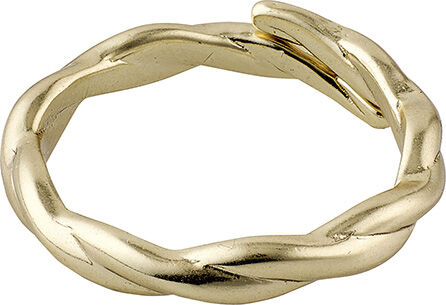 LULU twirl stack ring gold-plated