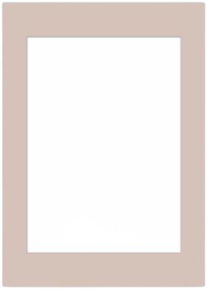 Passepartout - Rose - A5 (window: A6)