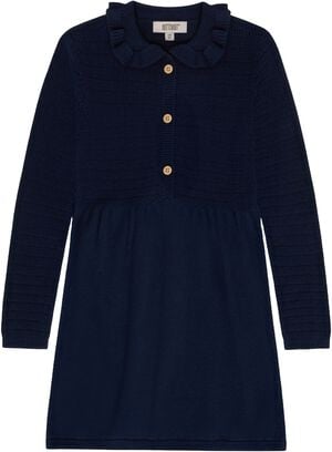 Dress LS Knit w. Wool