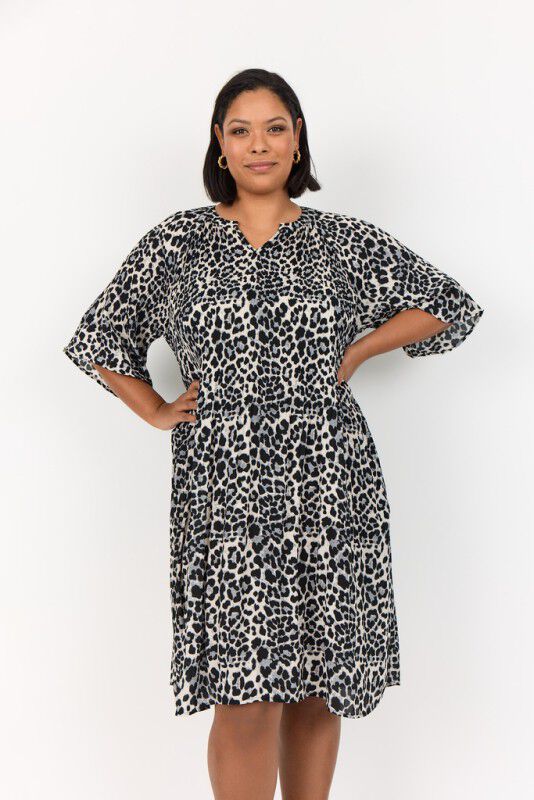 Curvy WA-VANJA 2 Kjole Sort