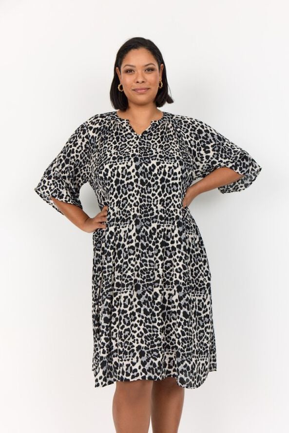 Curvy WA-VANJA 2 Kjole Sort