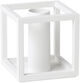 Kubus 1, Candle Holder, White