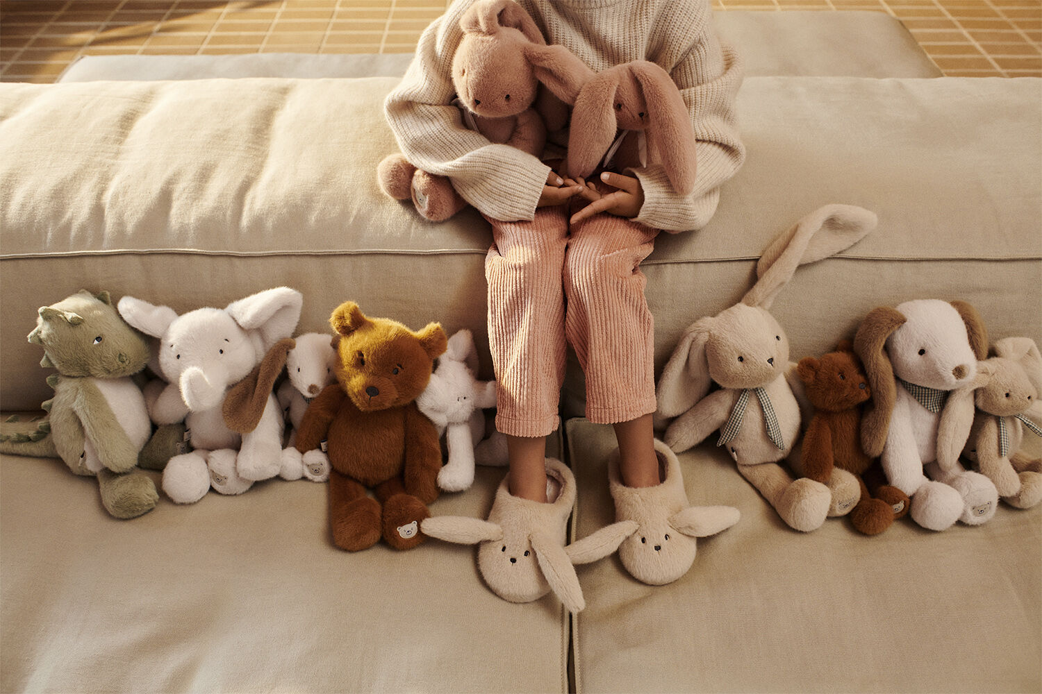 Binnie Rabbit Small Teddy Mist-One