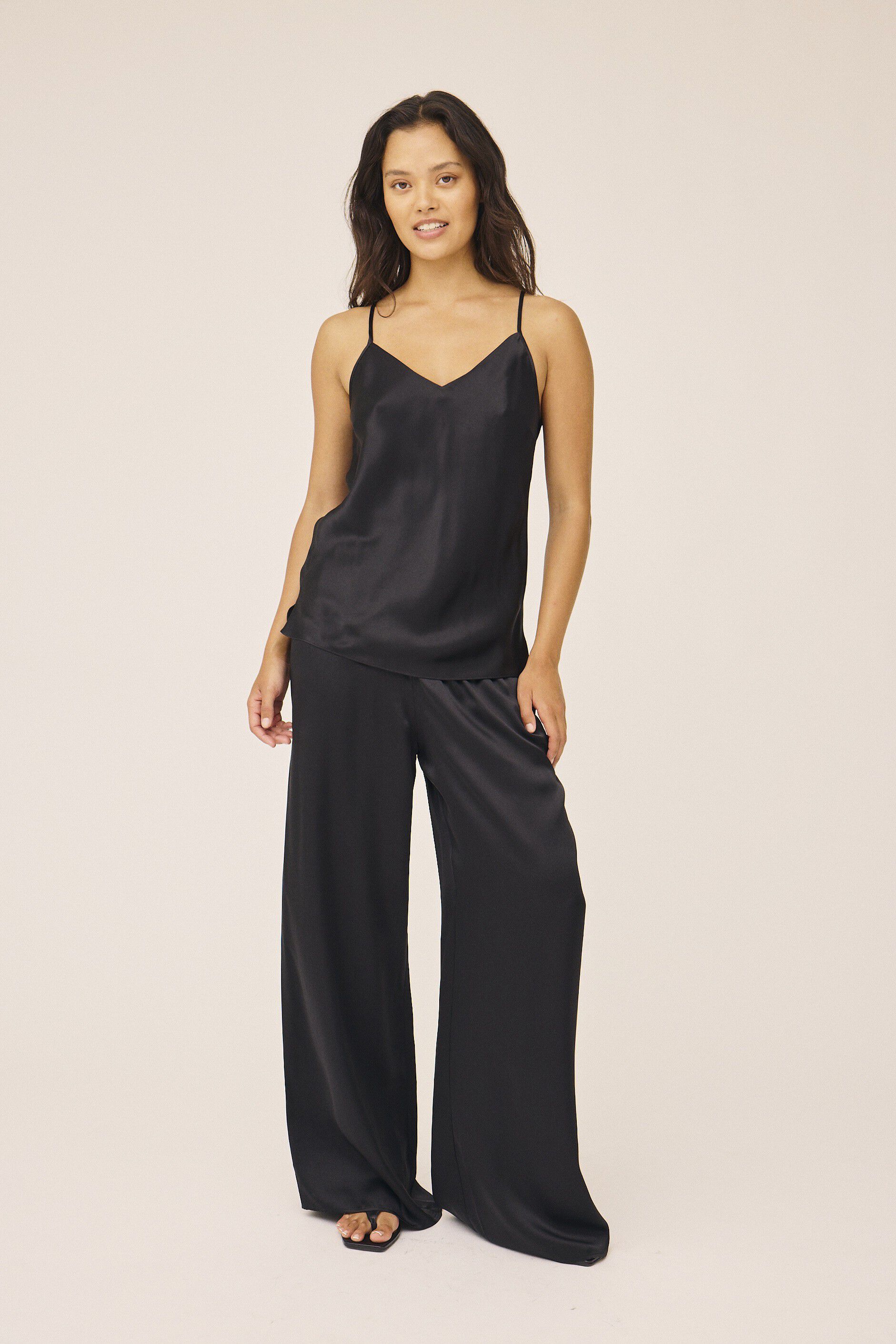 Moon 8 G - Strap Top, 100% Silk