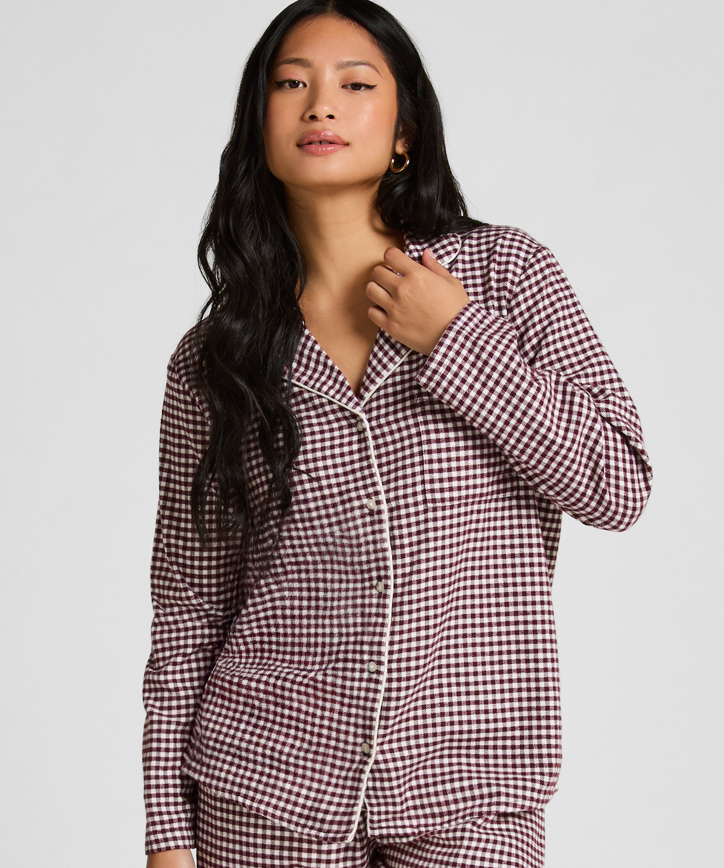 Essentials Flannel Pyjama Top