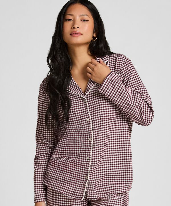Essentials Flannel Pyjama Top