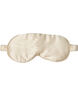 Eye mask silke light beige