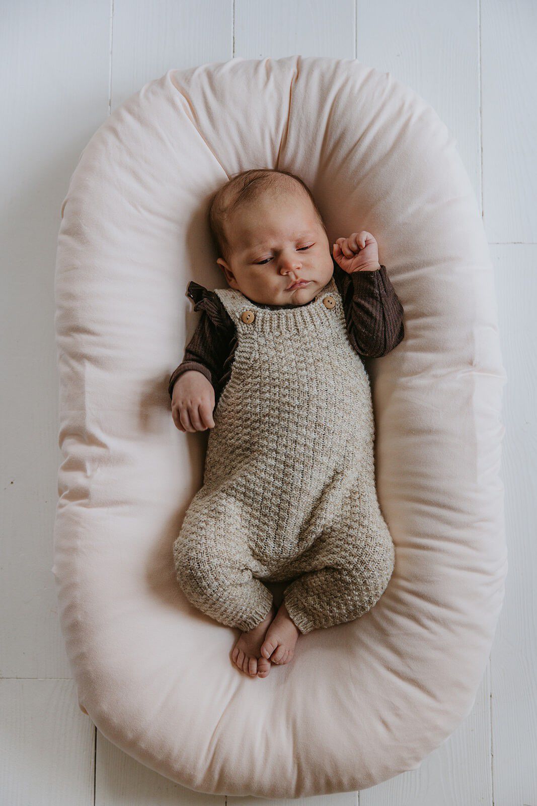 COCOON Kapok babynest, &oslash;kologisk - Soft Beige