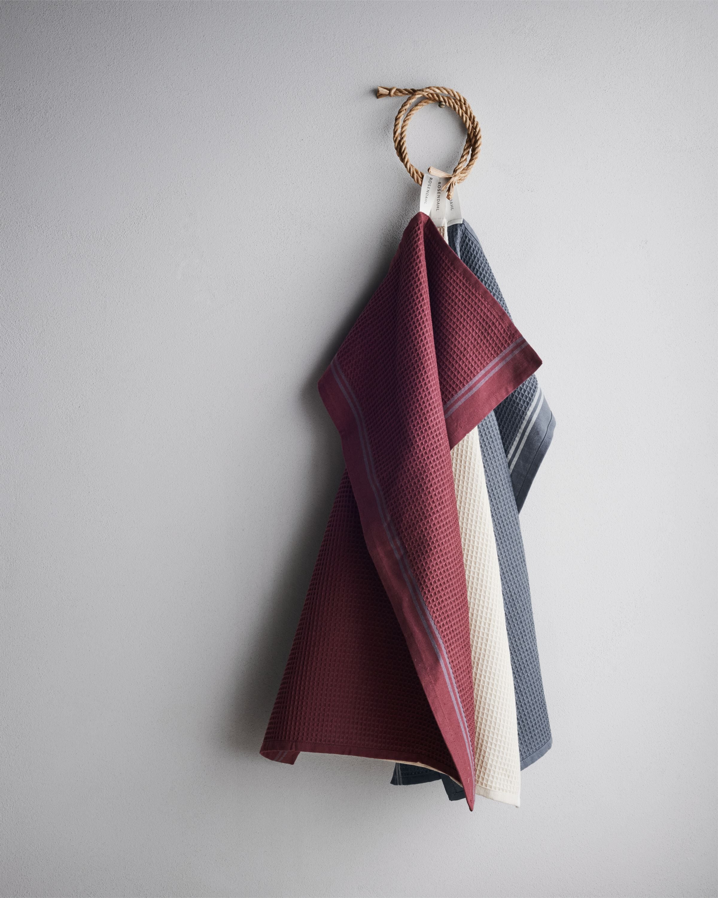 Alpha Viskestykke 50x70 cm bordeaux