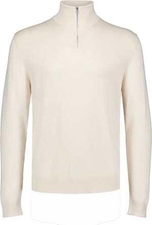 Ecovero half zip L/S knit