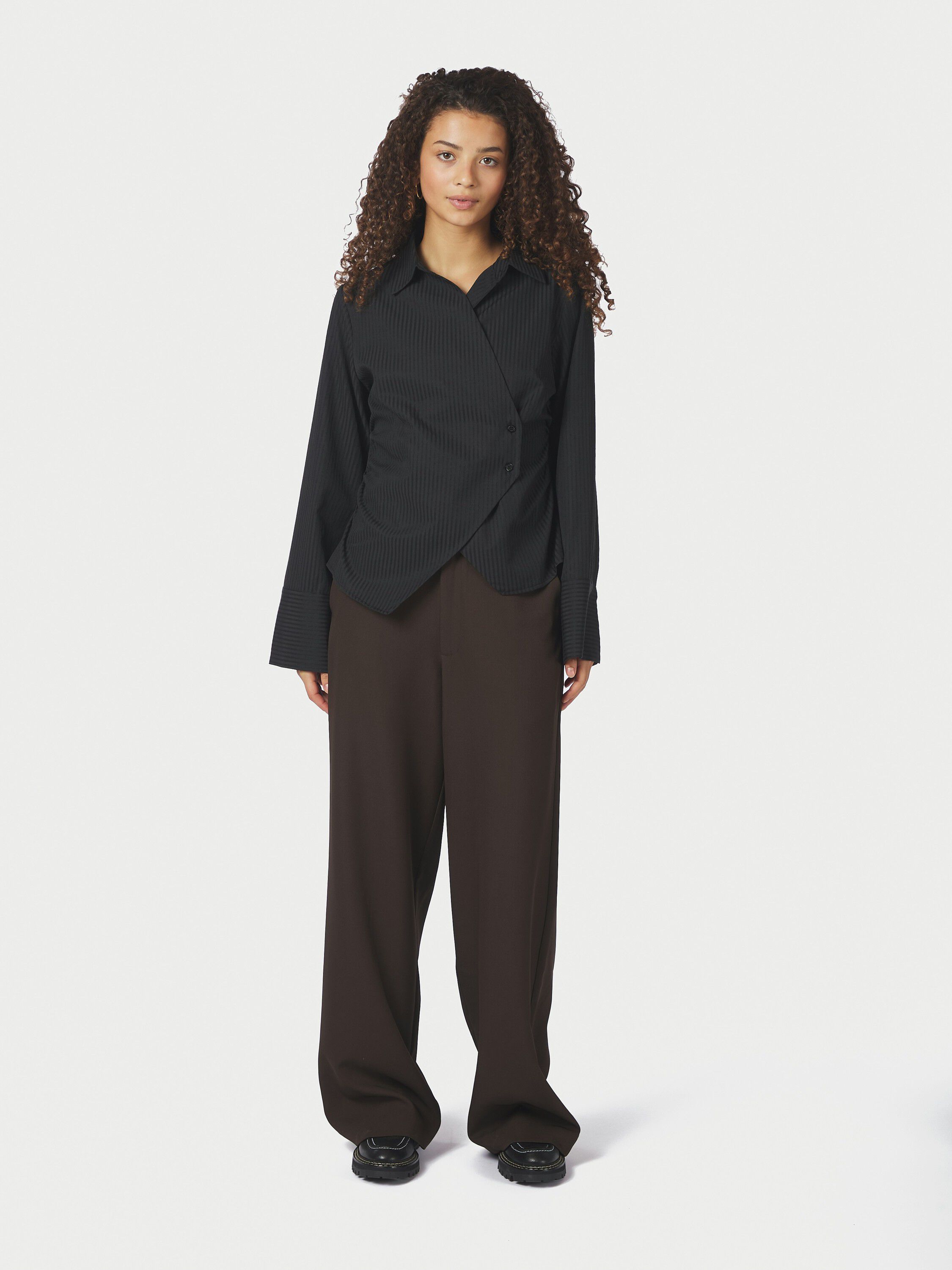 Fenli Tone Stripe Shirt