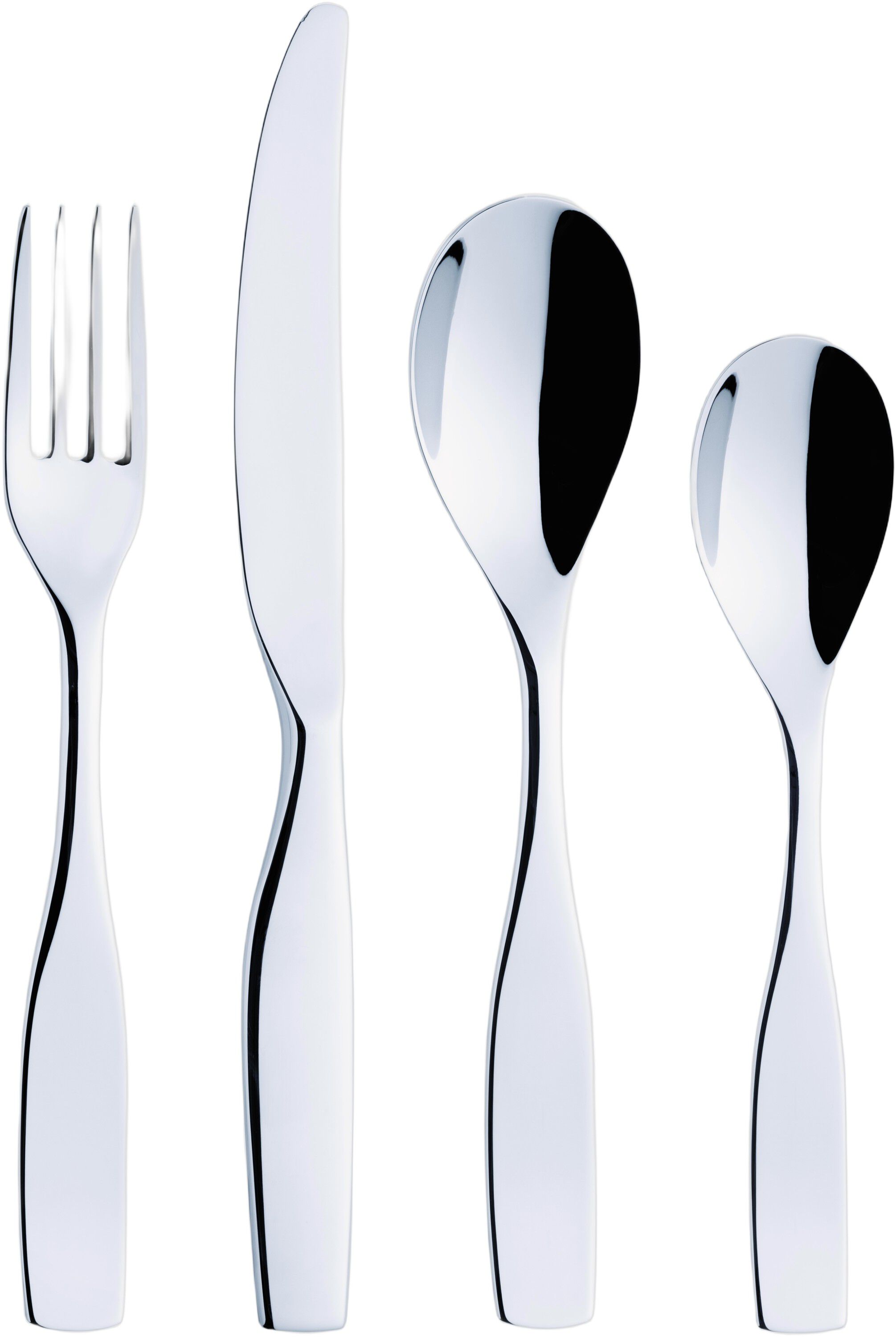 Citterio 98 bestik gaves&aelig;t 16 dele blank