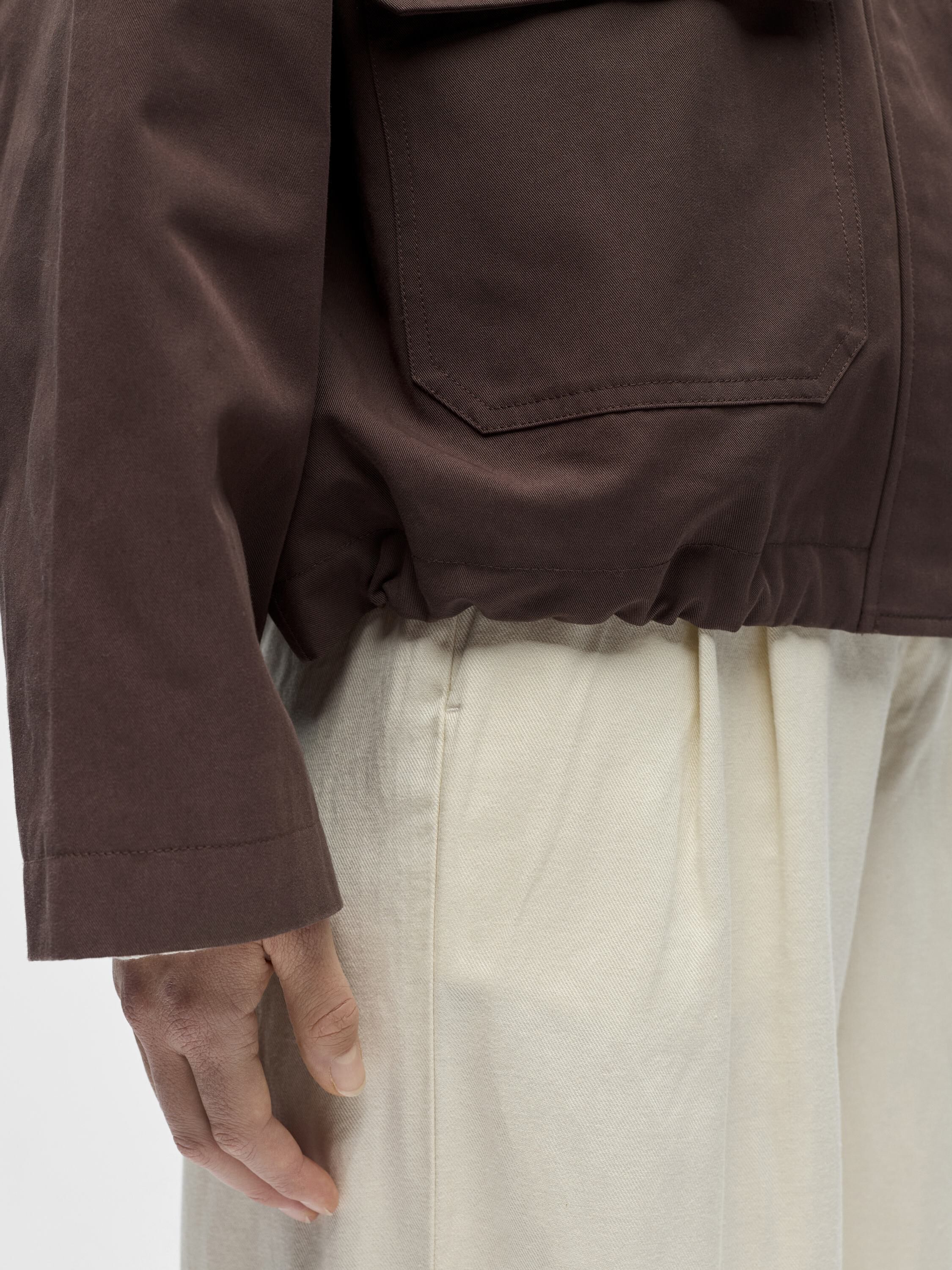 OBJJOSIE LO SHORT TRENCH COAT 143