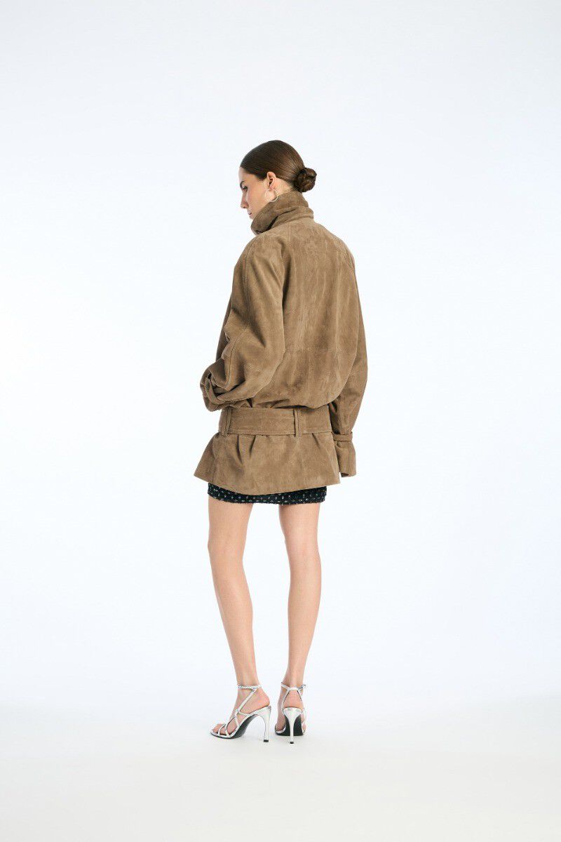 OVERSIZE SUEDE JACKET