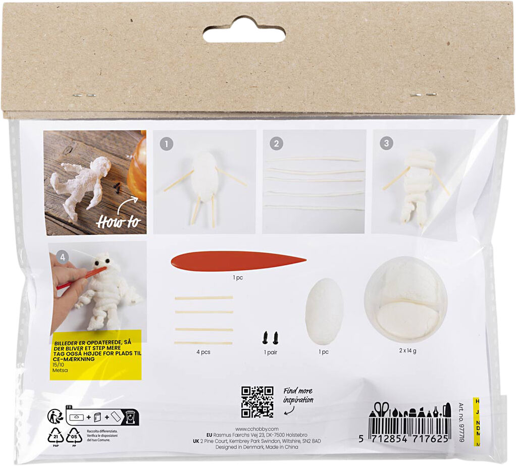 Mini DIY Kit Modellering, Mumie