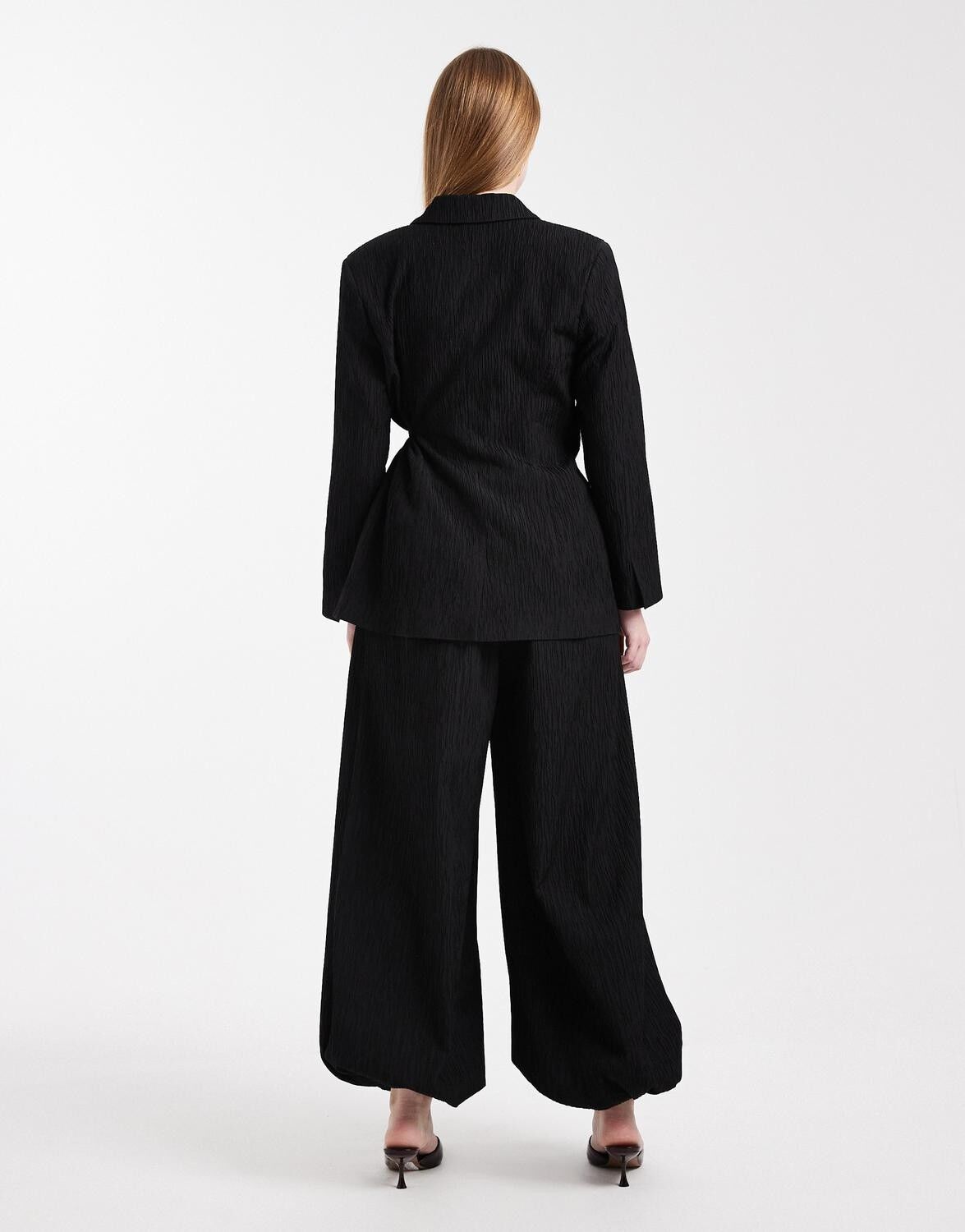 Tstheo Balloon Front Tie Trousers