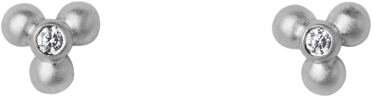 Pebbles studs - silver