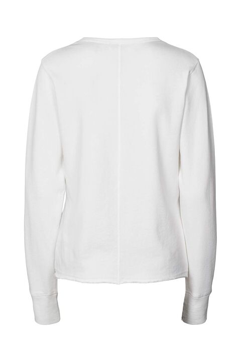 Light stretch crew neck top - Hila