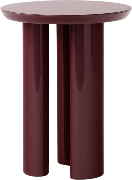 Tung Table JA3, Burgundy Red