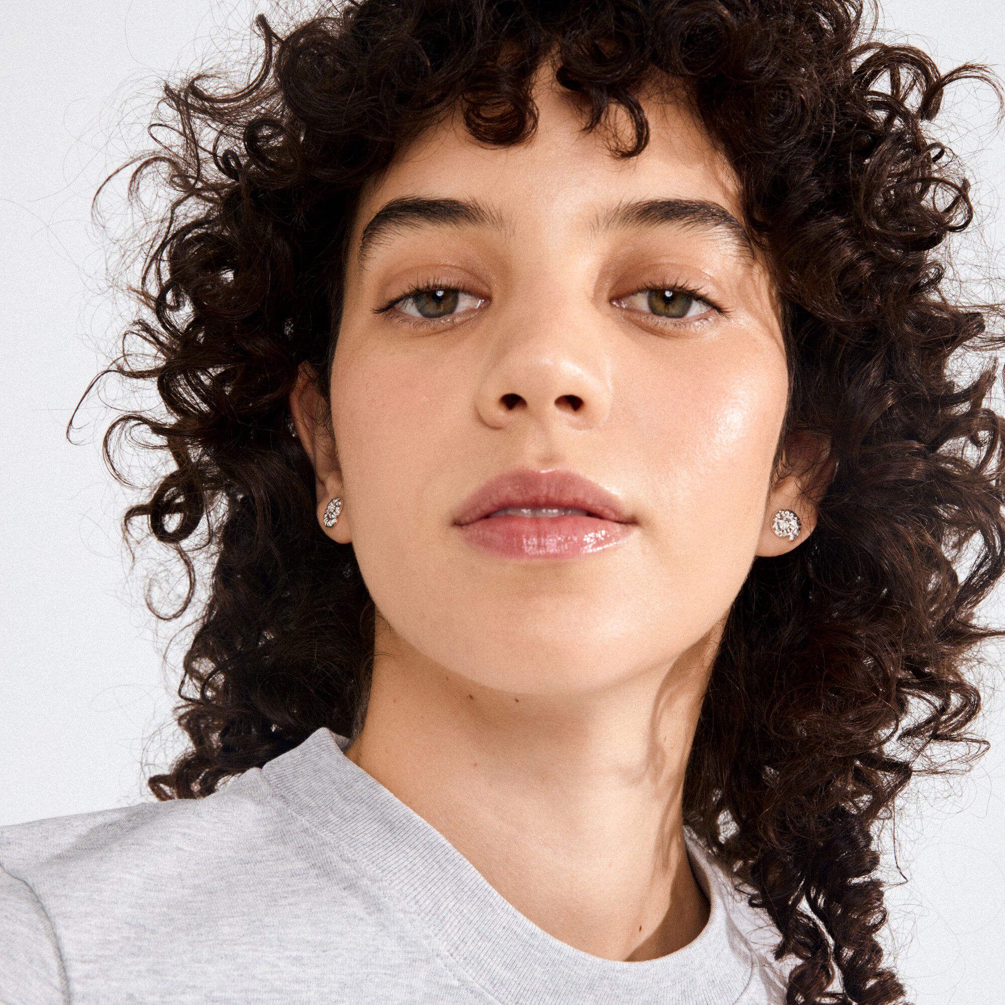 HAZE earrings silver-plated