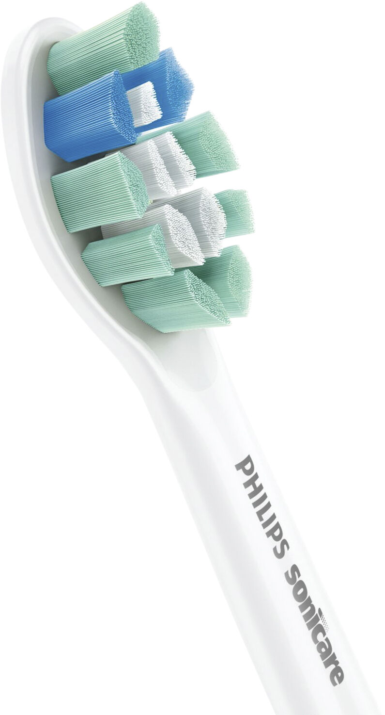 Brstehoved, optimal Plaque, hvid 4 pk