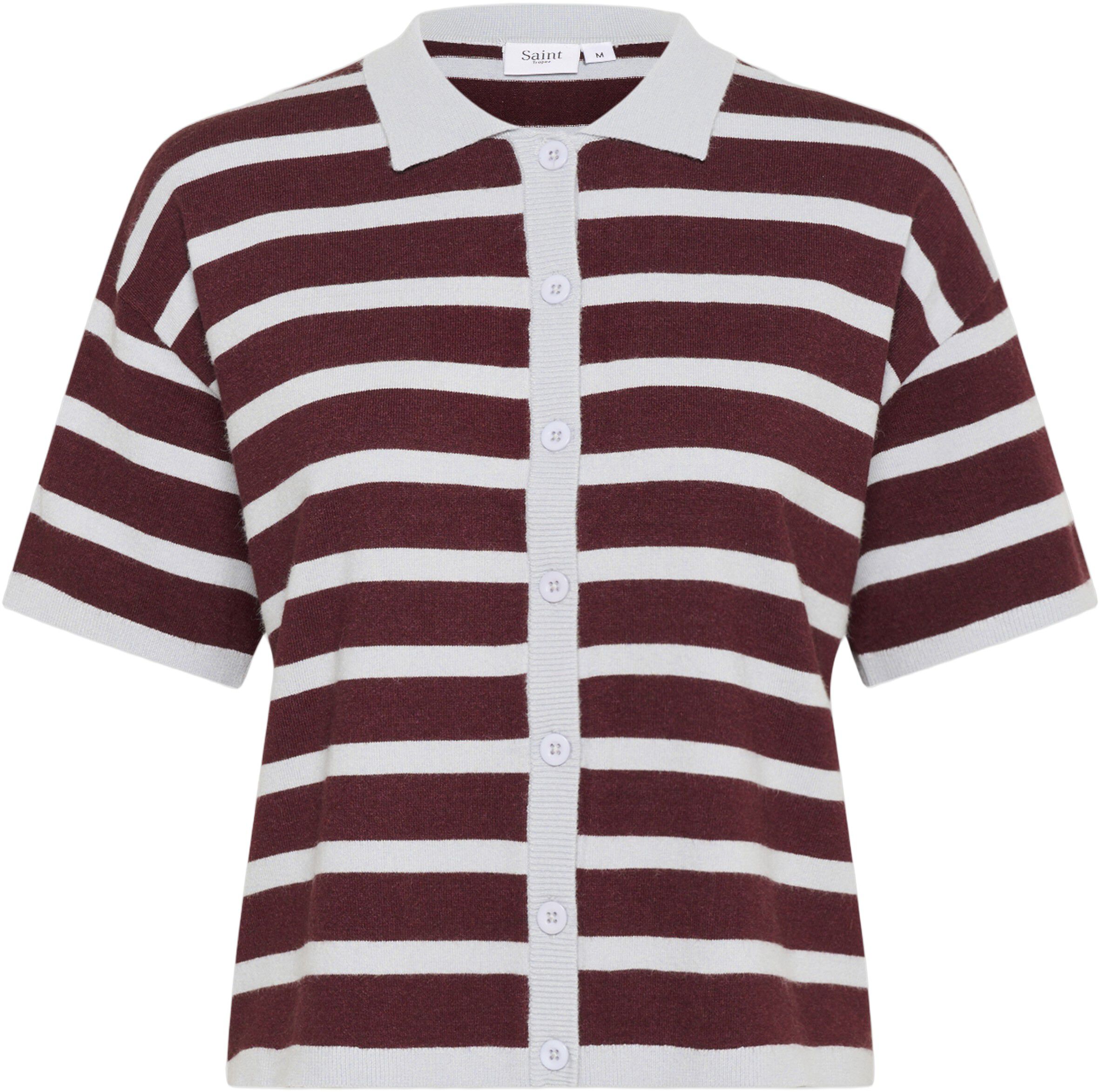 LikamSZ Striped Polo Cardigan