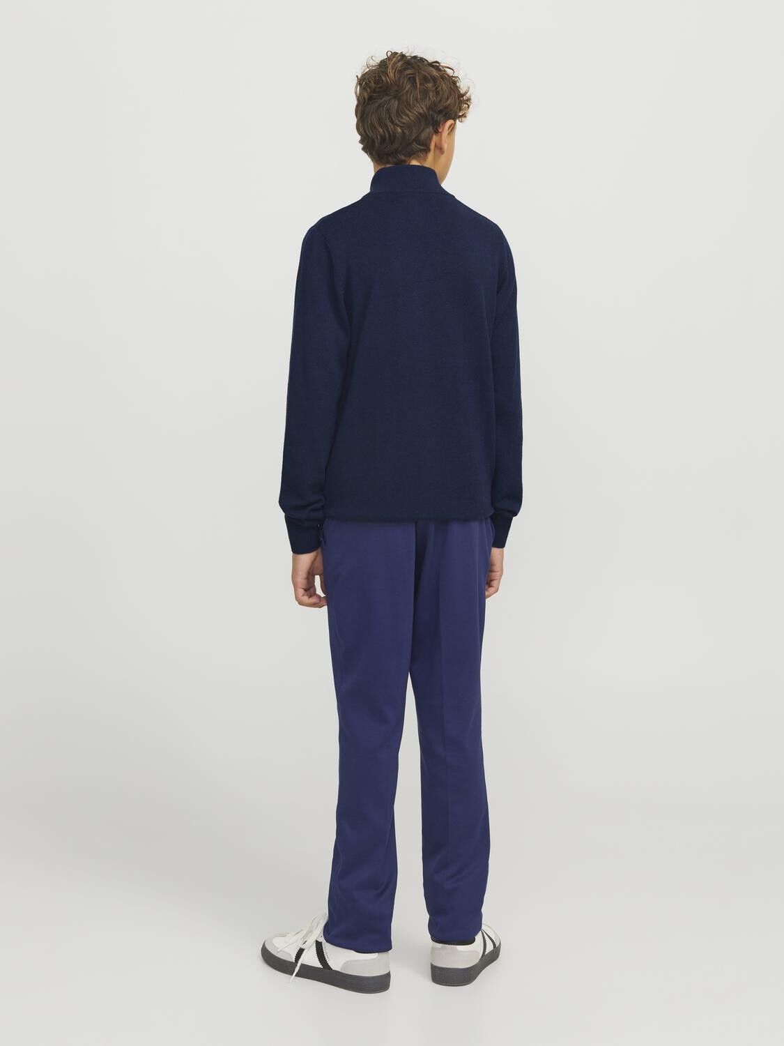 JJEEMIL KNIT HALF ZIP NOOS JNR
