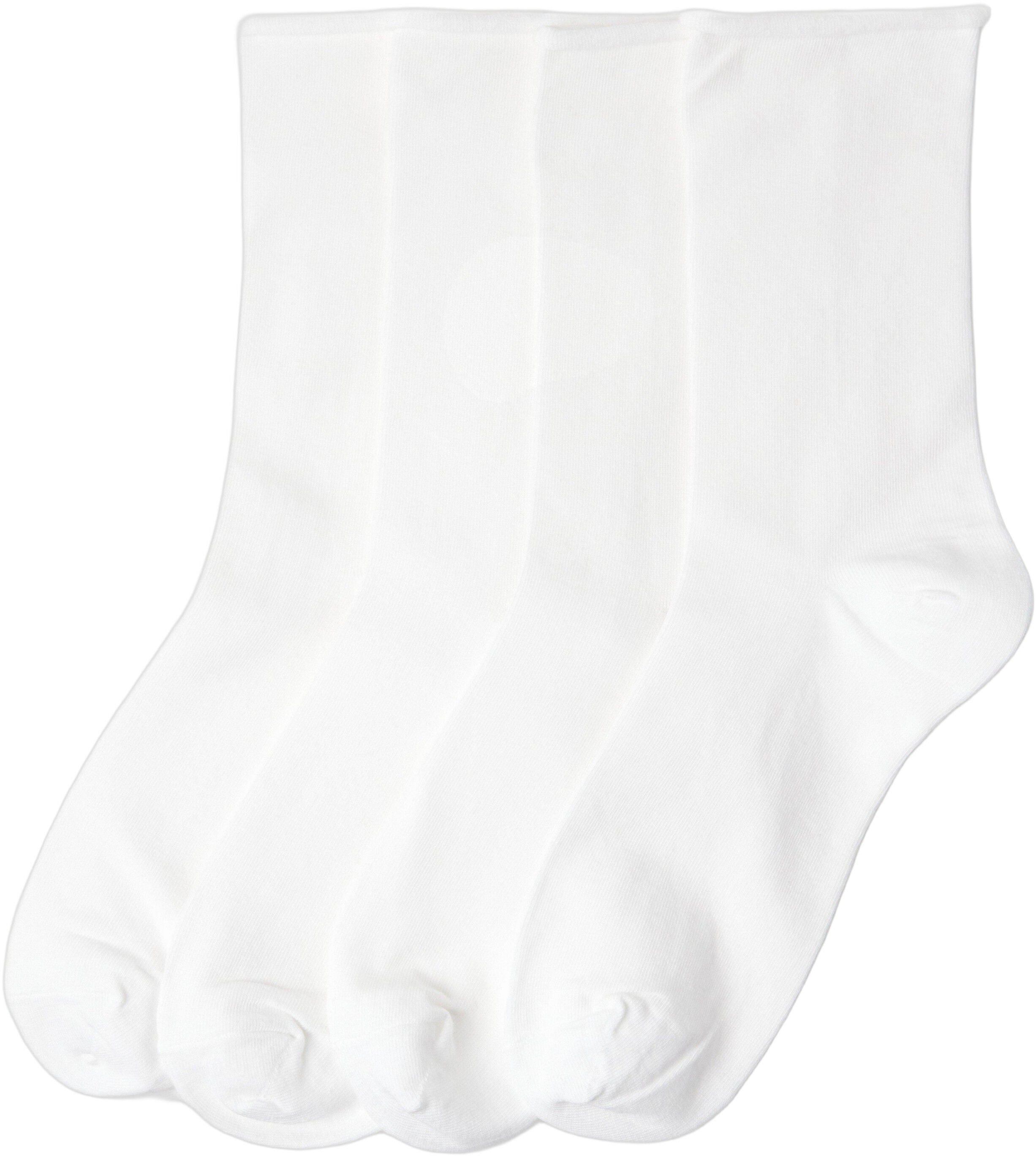 Comfy socks in cotton blend.