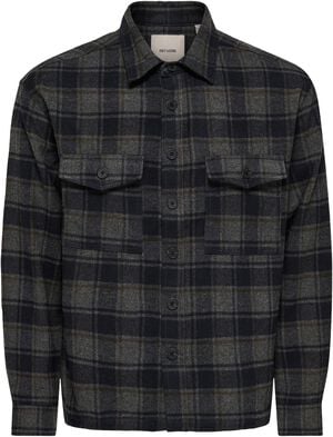 ONSESKE CHECKED OVERSHIRT NOOS