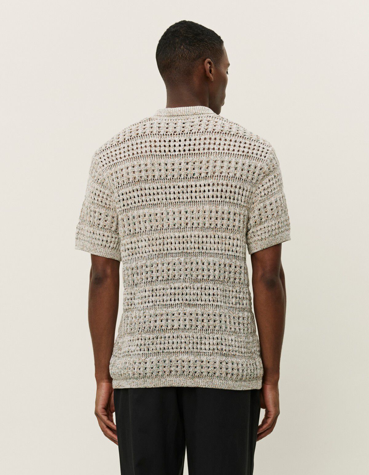 Elvin Structure Knitted SS Shirt