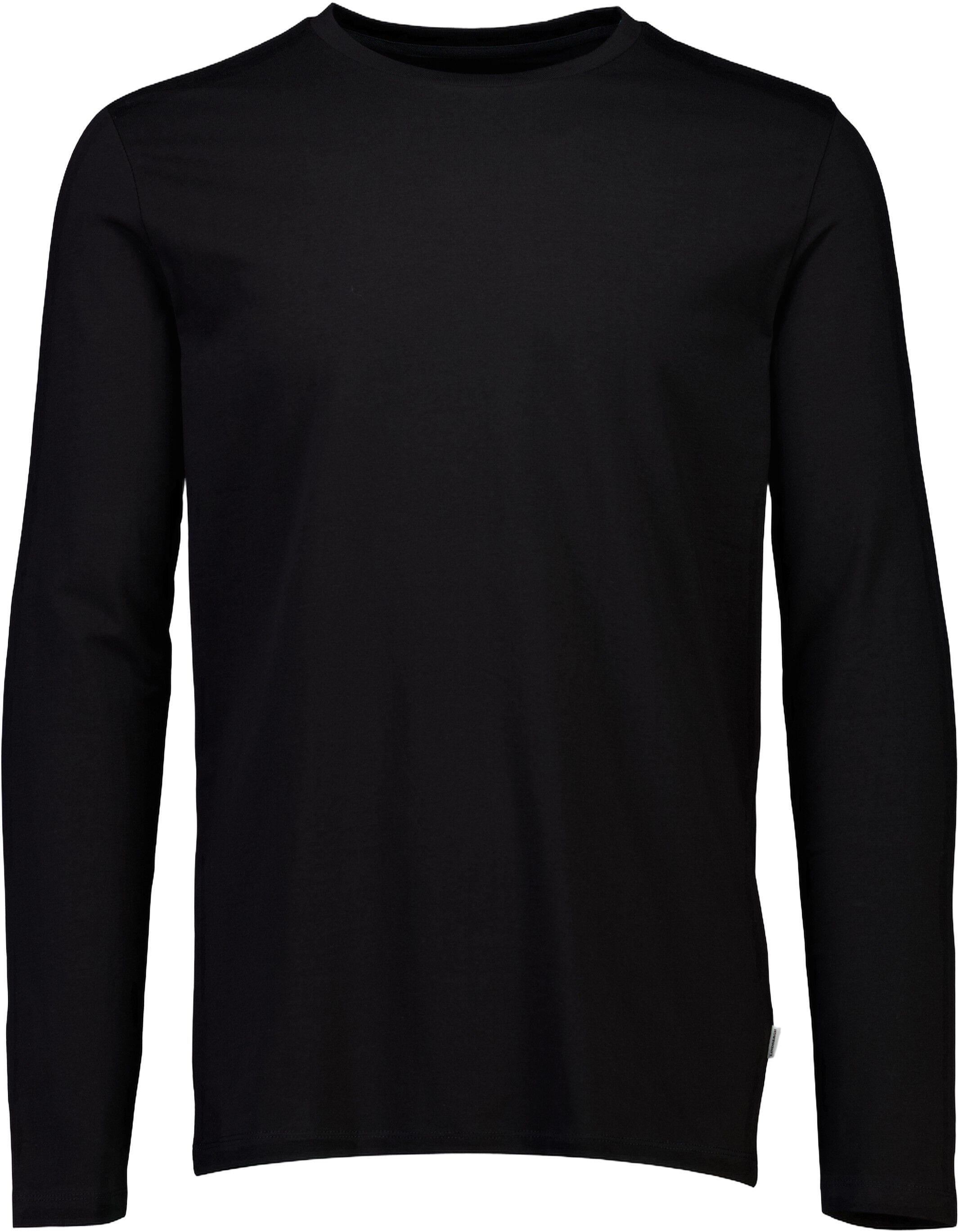 Basic o-neck stretch tee L/S