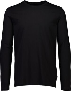 Basic o-neck stretch tee L/S
