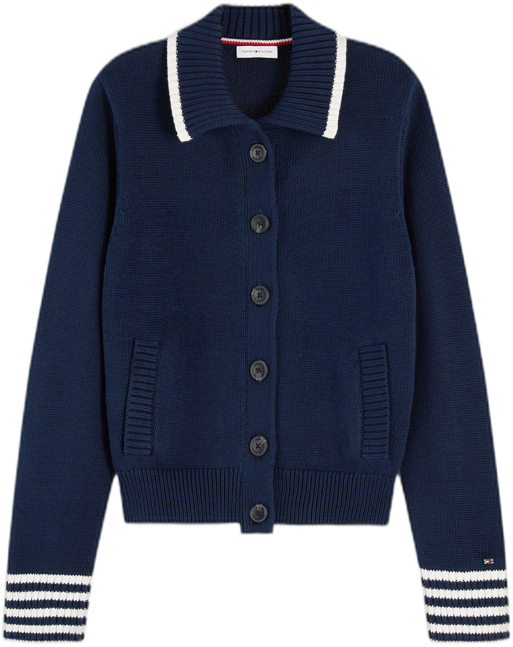 RWB NAUTICAL BOMBER CARDI