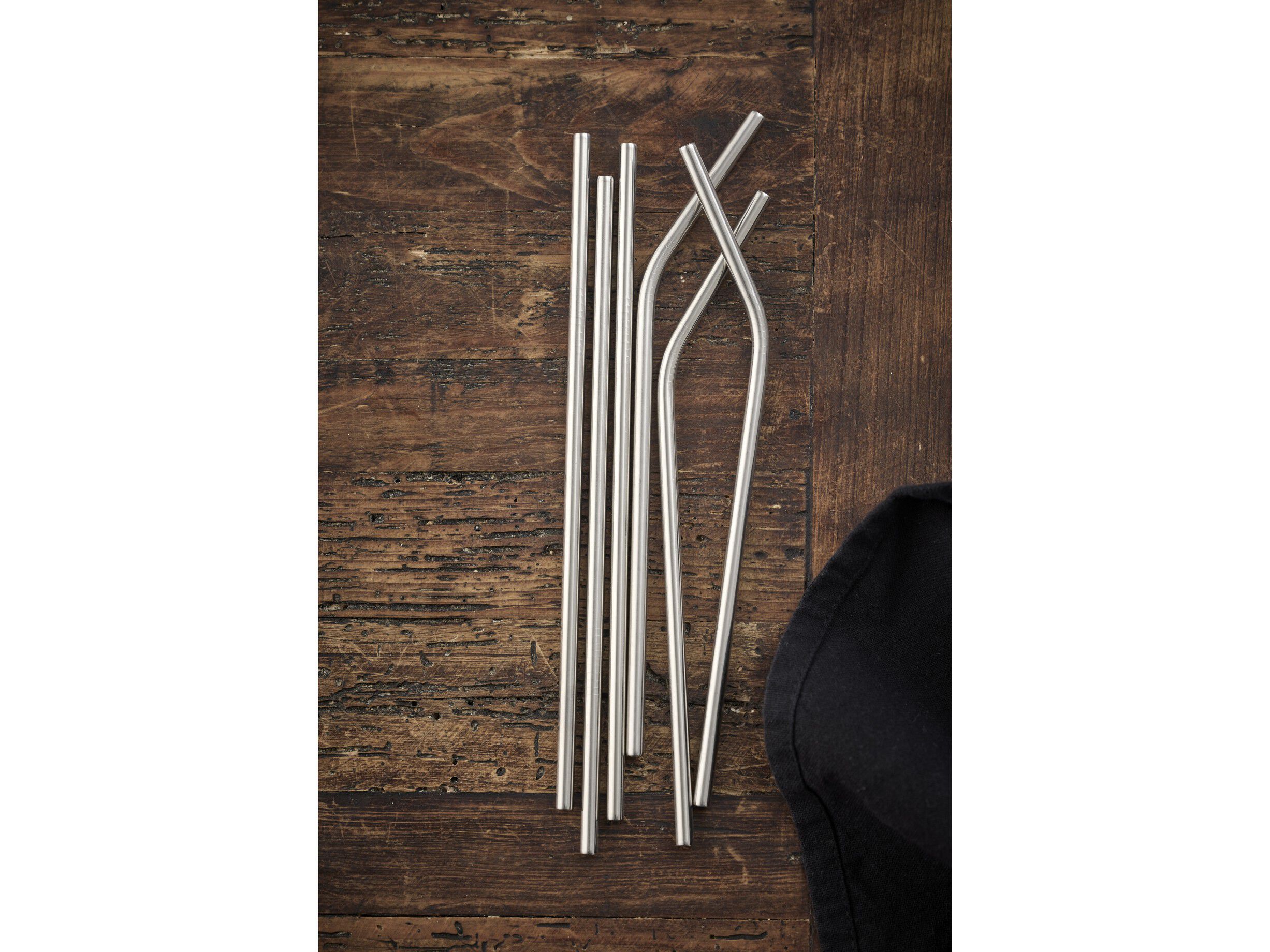 Suger&oslash;r 6 stk. 21 cm Rustfritt st&aring;l