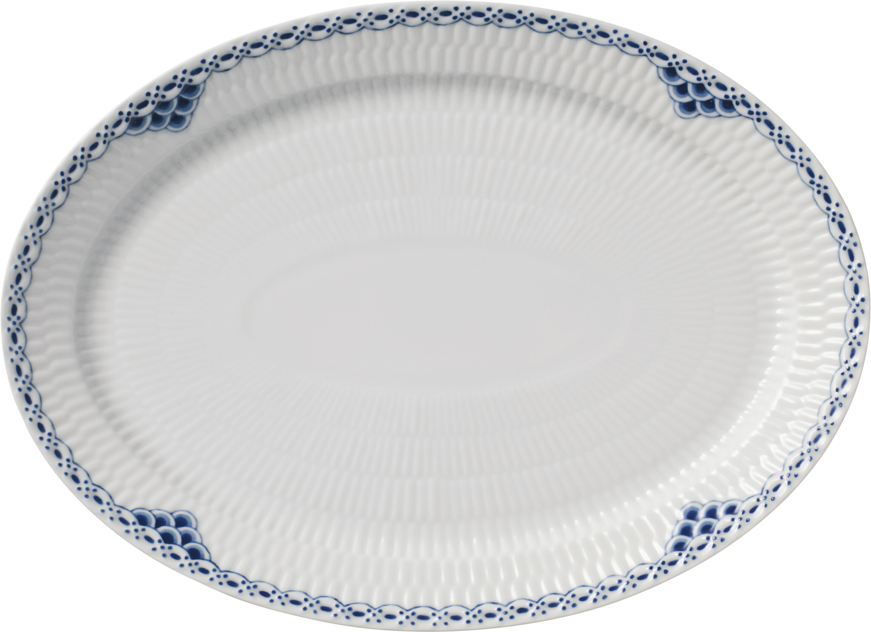 Prinsesse 28 c. oval tallerken