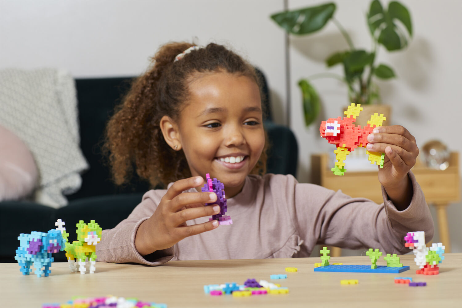 Plus Plus learn to bild Pet Animals