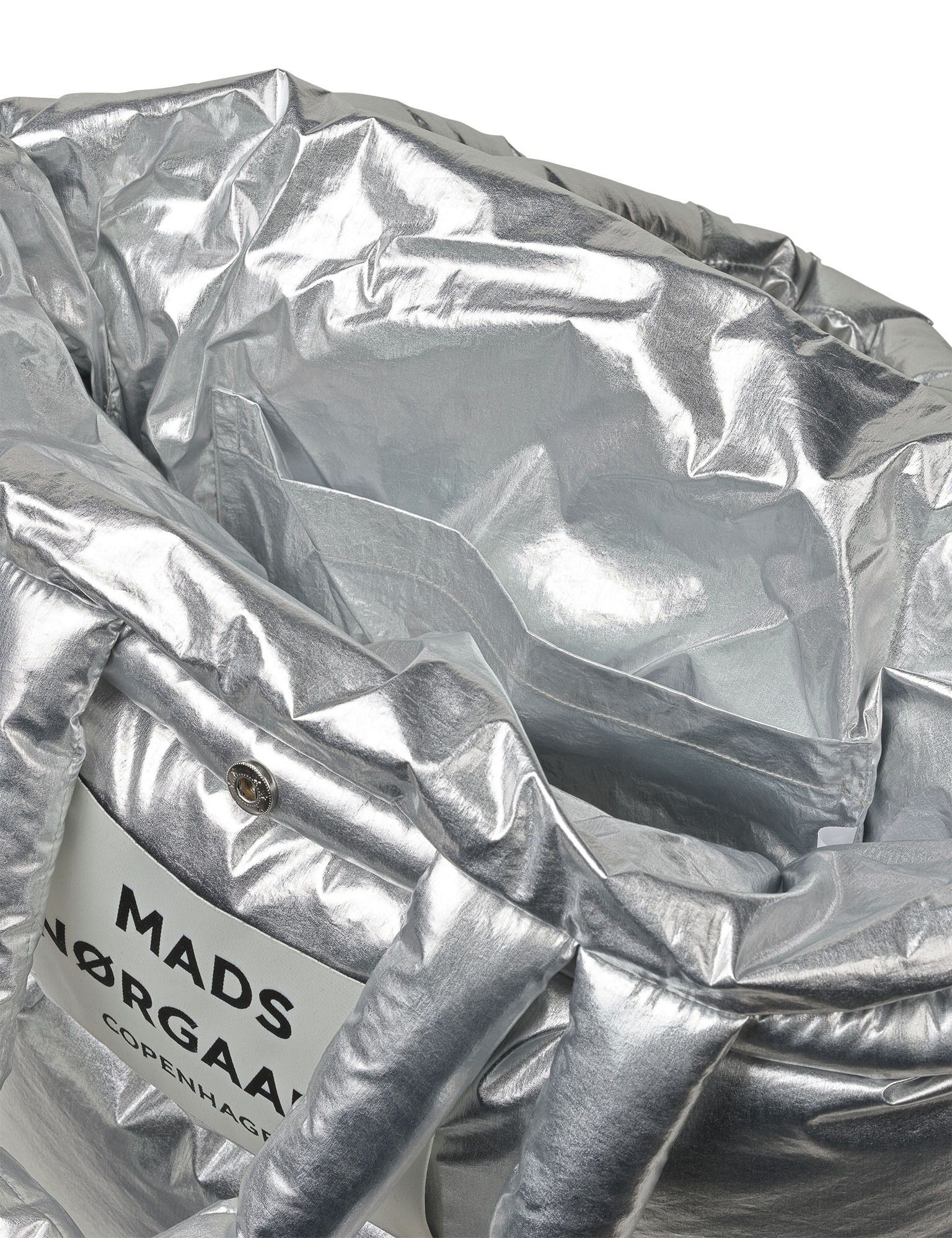 Metallic Nylon Pillow Bag