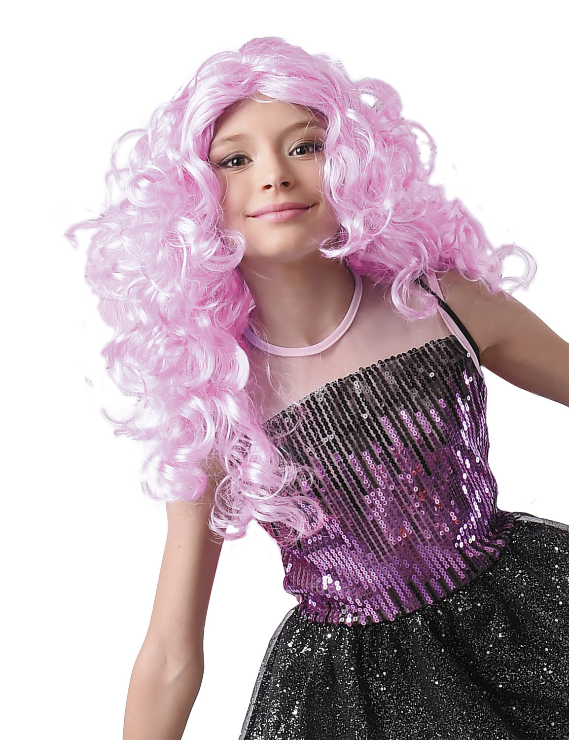 PINK PARYK KR&Oslash;LLET H&Aring;R