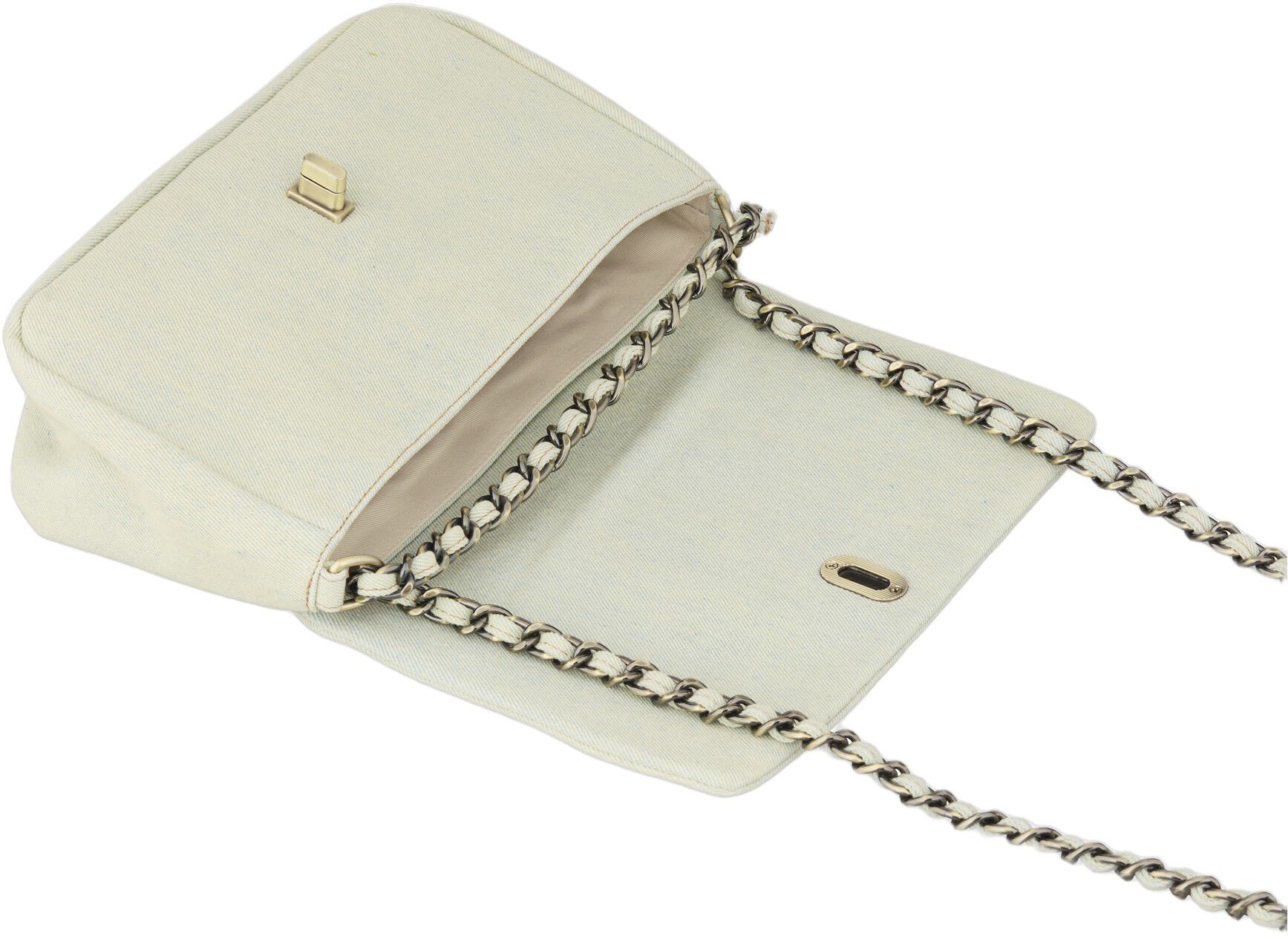 Washed Denima Hollis Bag