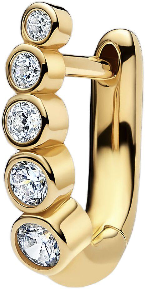 Arc Bold Huggie Gold