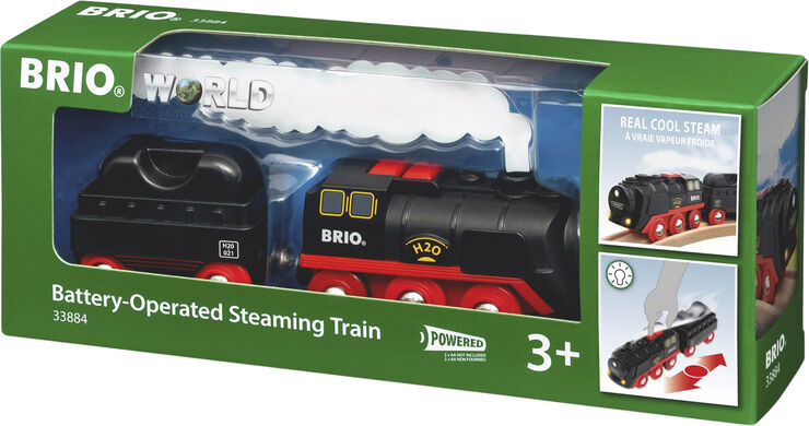 Brio batteridrevet damptog