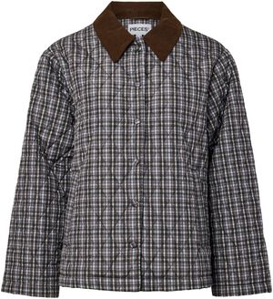 PCALMA LIGHT QUILT AOP JACKET