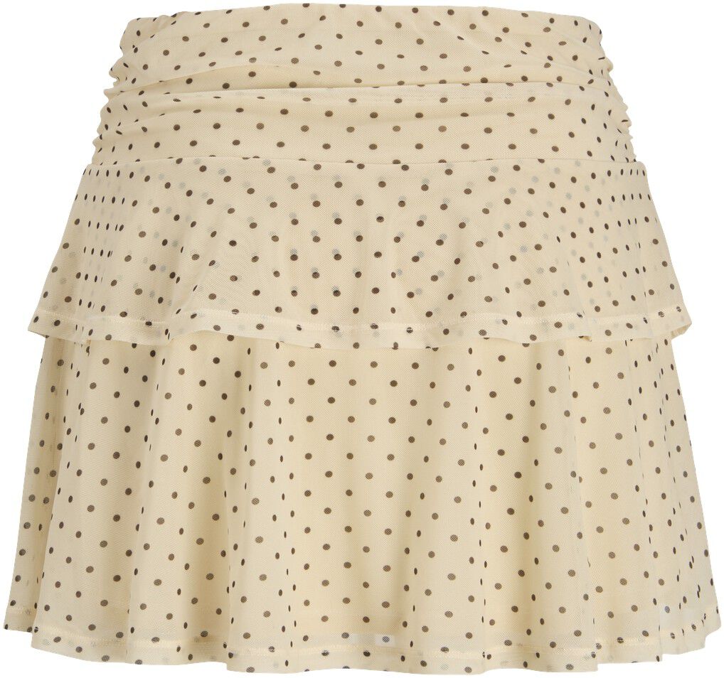 JXELVIRA MESH LAYRED SKIRT WVN LN