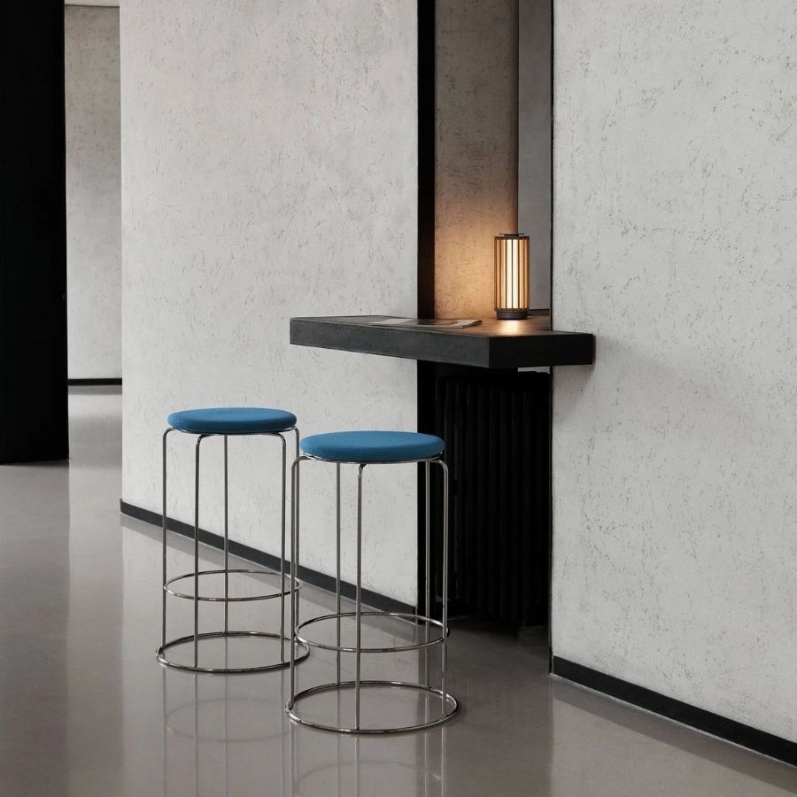 Wire Counter Stool VP15 Stainless steel