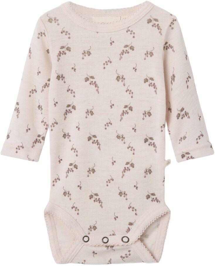 NBFNOEL NIA WOOL LS SLIM BODY LIL N