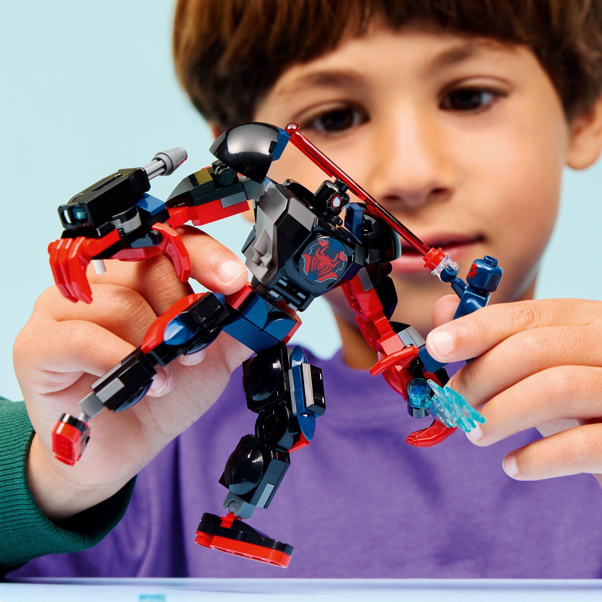 Miles Morales-mech mod Spider-Man 2099 76337