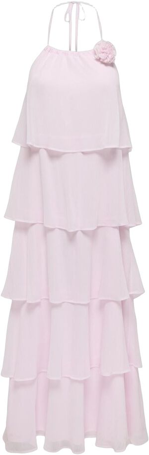 ONLHIVA S/L LONG LAYER DRESS WVN EX