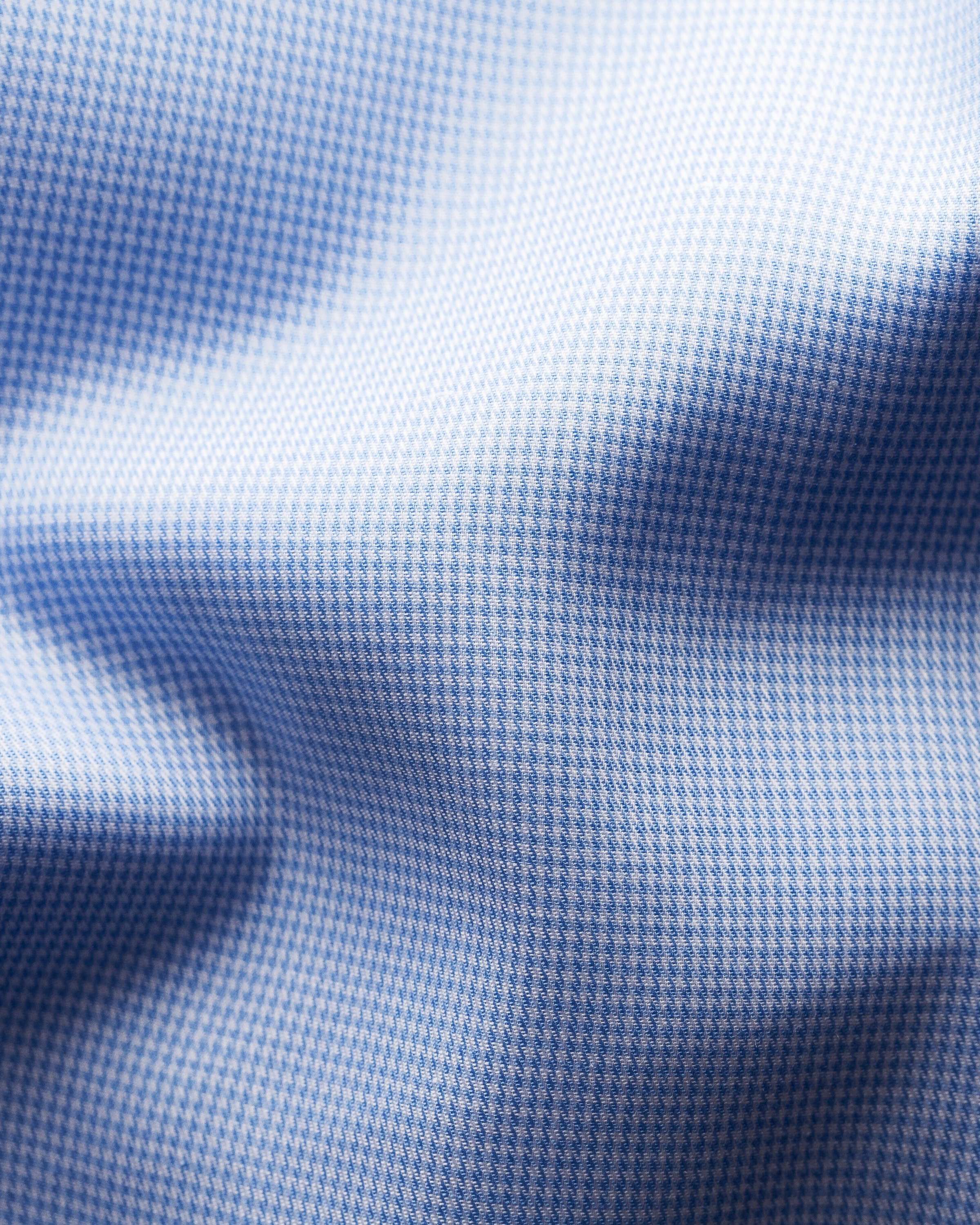 Light Blue Hounds Tooth Shirt