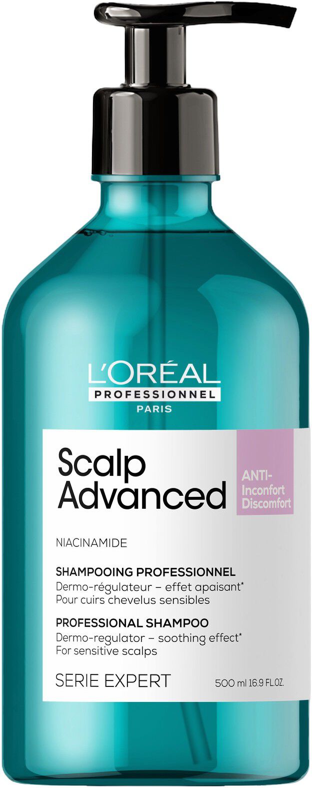 L'Or&eacute;al Professionnel Scalp Advanced Anti-Discomfort Shampoo 500ml