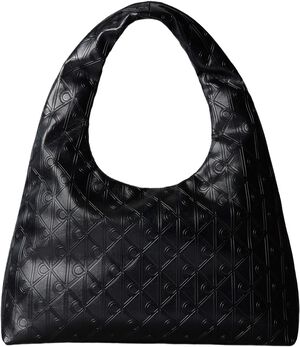 EMBLEM AOP PUFFER LG SHOULDER BA